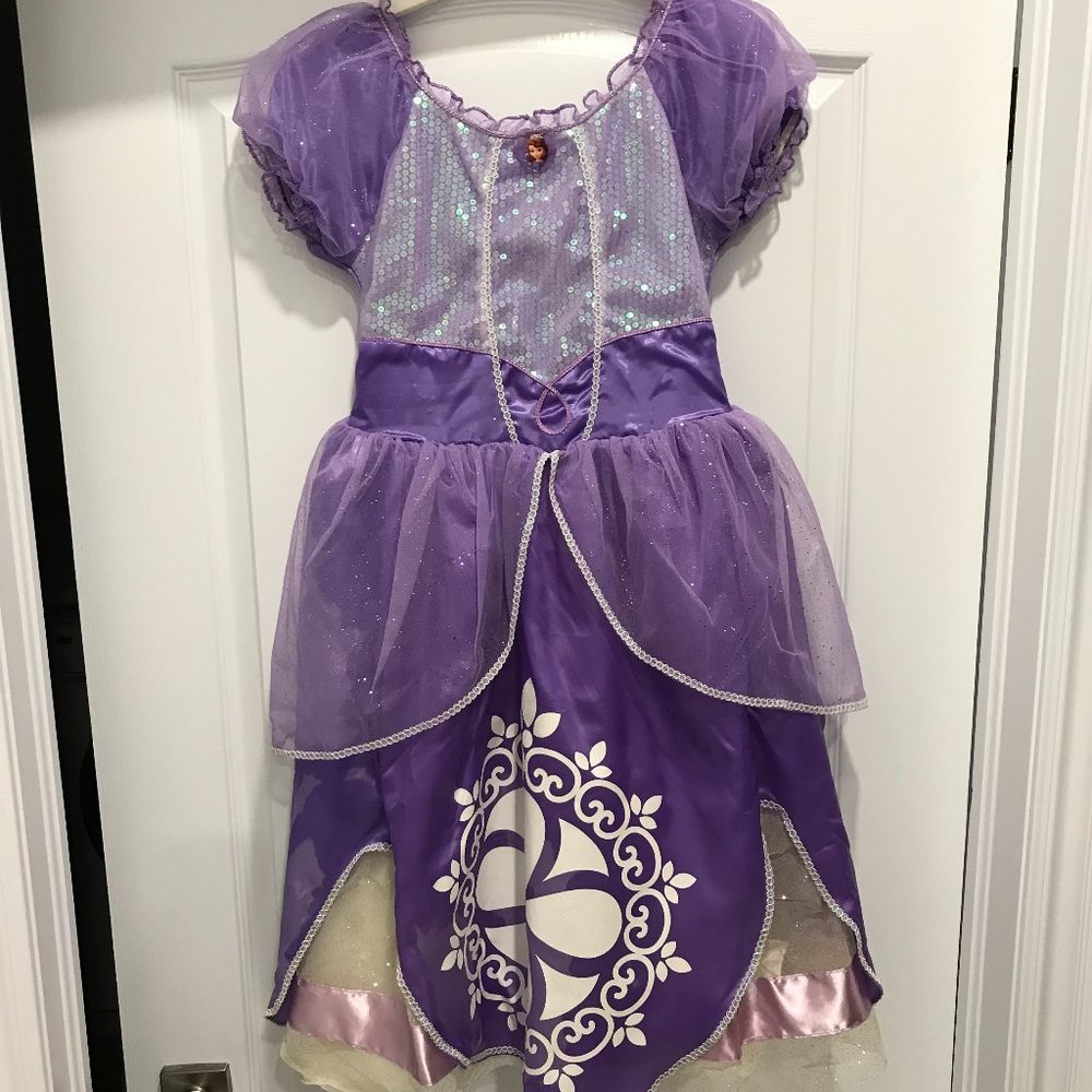 Disney Girls Sofia the First Costume Dress